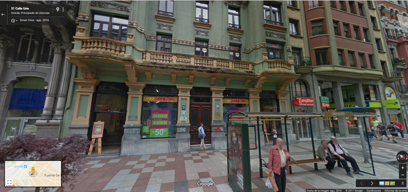 CALLE URIA, FACHADA, URIA 31